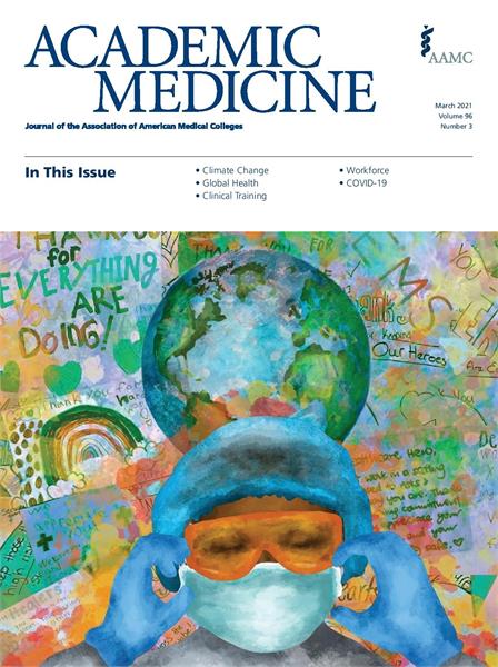 March 2021 Academic Medicine cover